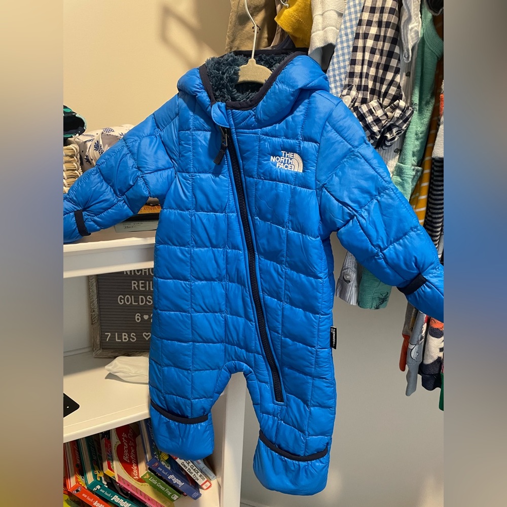 The North Face - Infant Thermoball Eco Bunting in Hero Blue - Size 3-6 M…